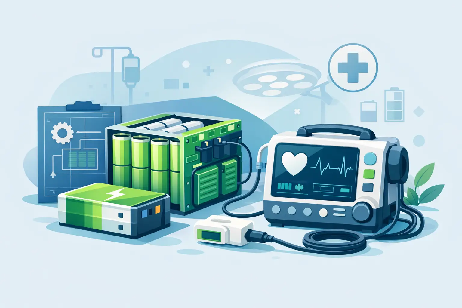Beispiel Batteriepack Medizingerät richtig planen