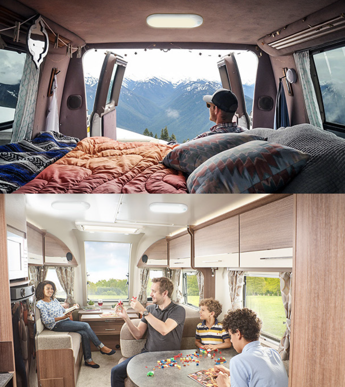 Wohnmobil Innenraum-Deckenleuchten 12V-30V – Bild 3