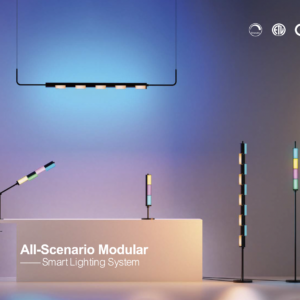 MAGIC-CUBE RGBW SMART Desktop-Leuchte - per Smartphone, Remotecontrol oder Sprache steuerbar