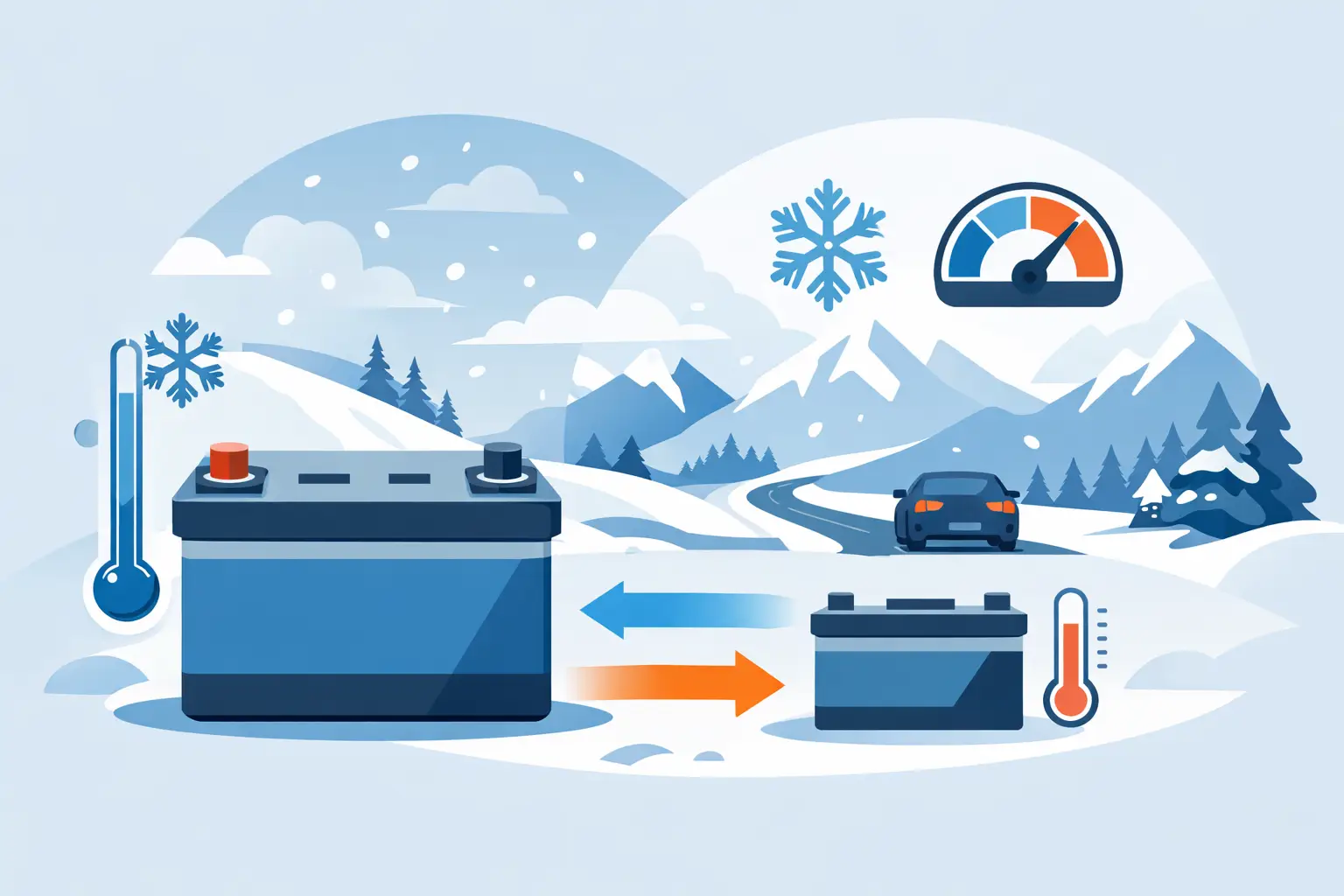 LiFePO4 Temperaturverhalten im Winter verstehen