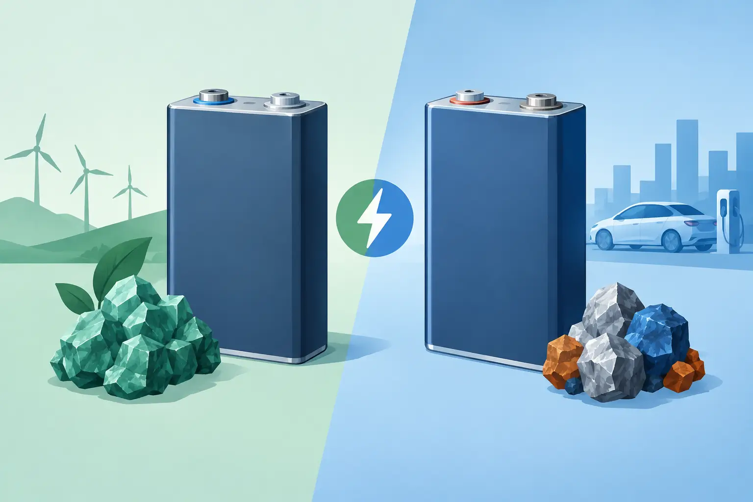 Lithium-Eisenphosphat vs. NMC-Batterie: Was passt?