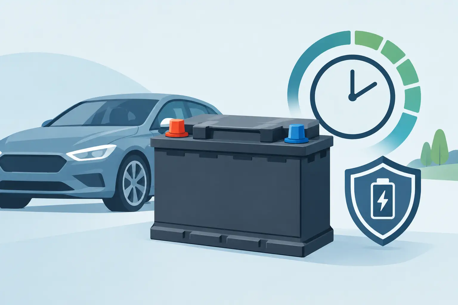 Wie lange hält eine Autobatterie wirklich?